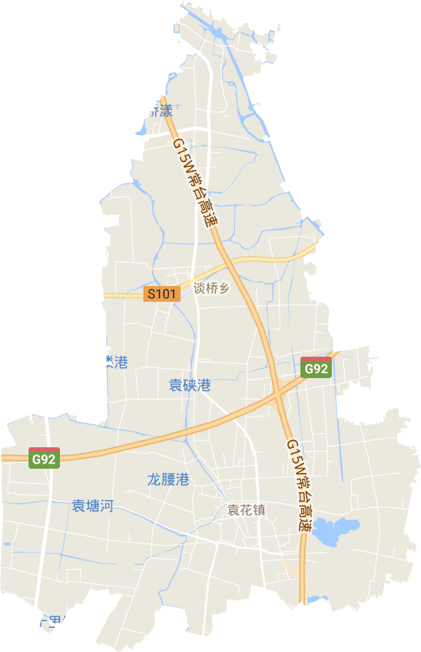 袁花镇电子地图
