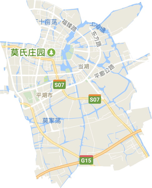 当湖街道电子地图