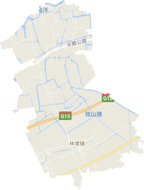 林埭镇电子地图