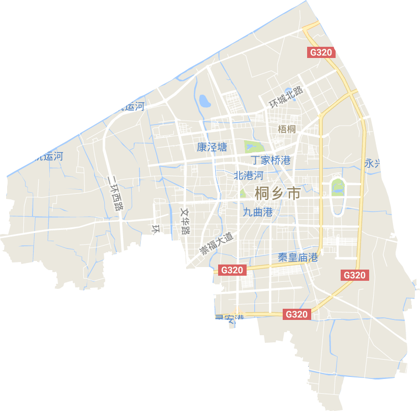 梧桐街道电子地图