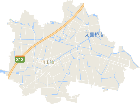 河山镇电子地图