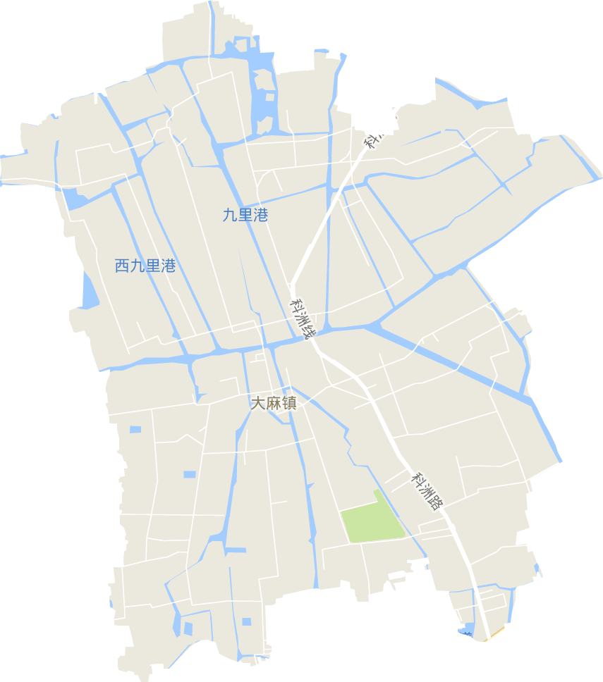 大麻镇电子地图