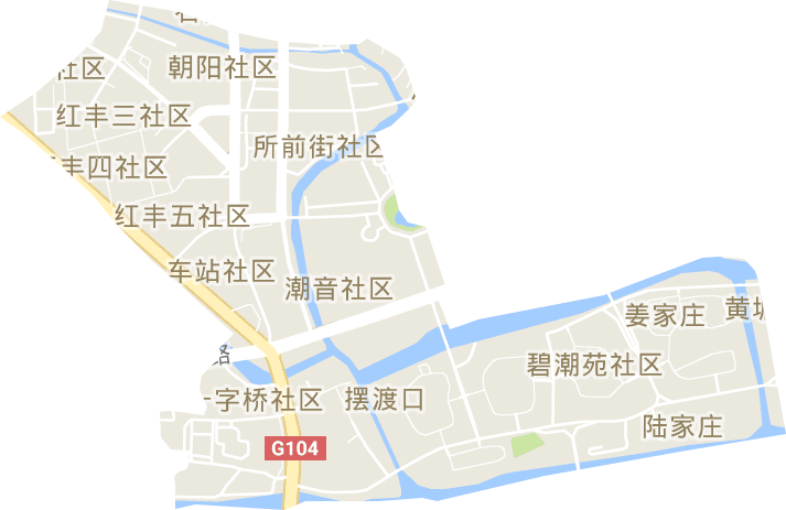朝阳街道电子地图