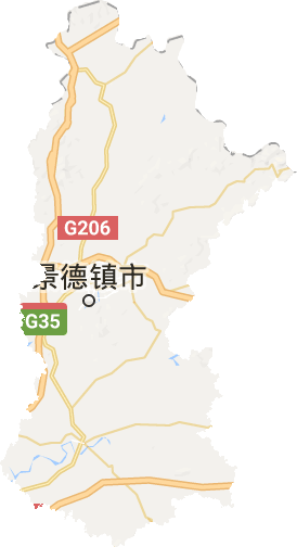 景德镇市电子地图