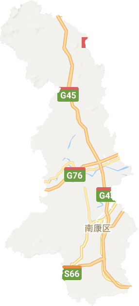 南康区电子地图