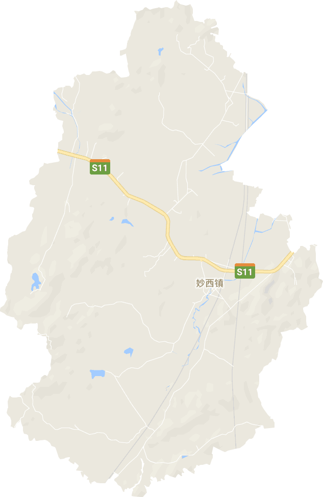 妙西镇电子地图