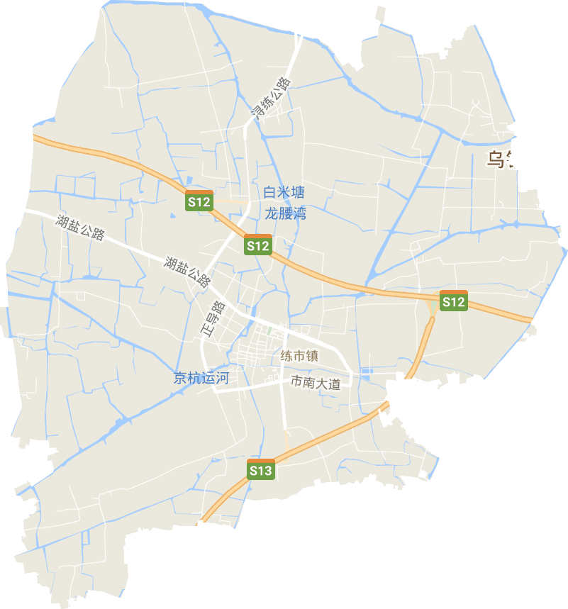 练市镇电子地图