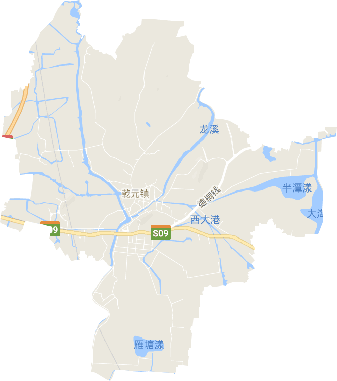 乾元镇电子地图