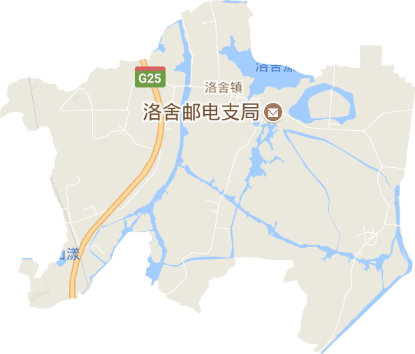 洛舍镇电子地图