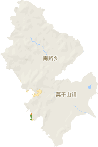 莫干山镇电子地图
