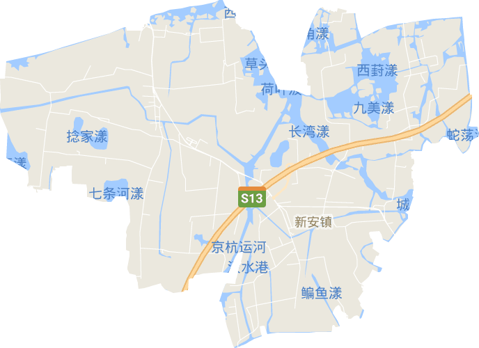 新安镇电子地图