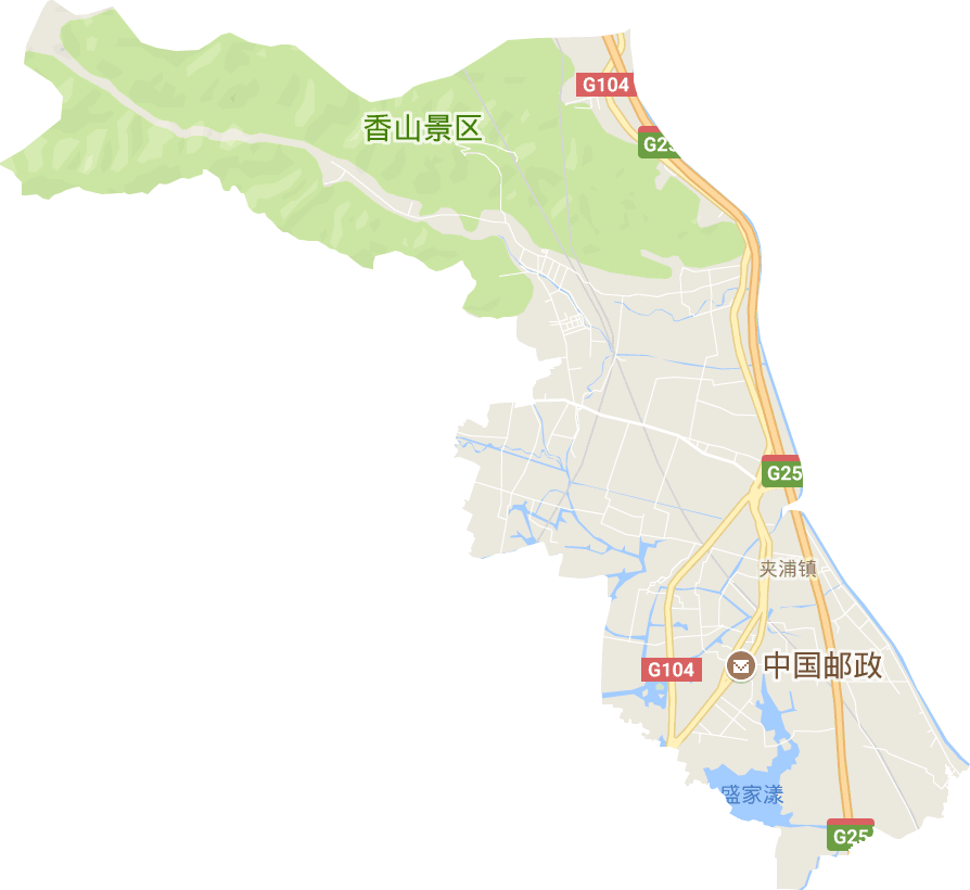 夹浦镇电子地图
