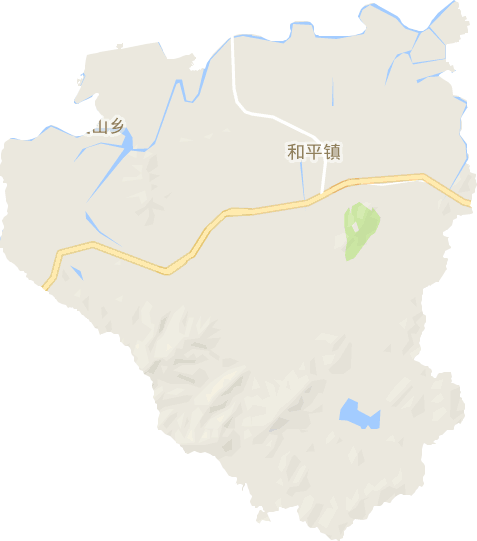 和平镇电子地图