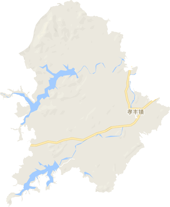 孝丰镇电子地图