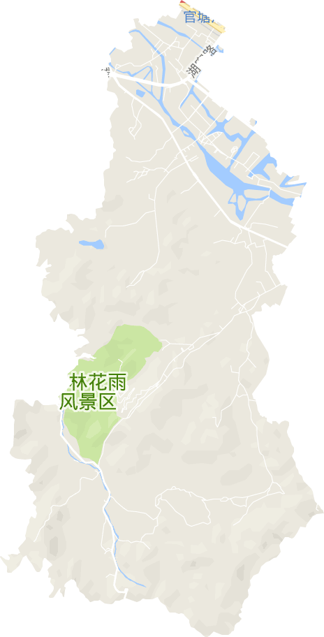 湖塘街道电子地图
