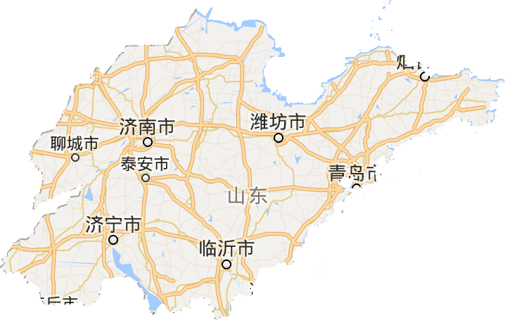 山东省电子地图