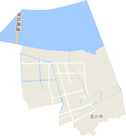 盖北镇电子地图