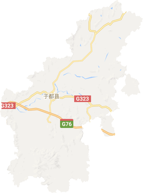 于都县电子地图