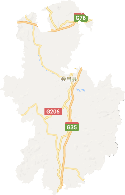 会昌县电子地图