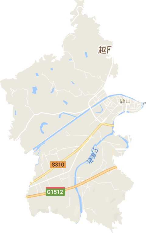 鹿山街道电子地图
