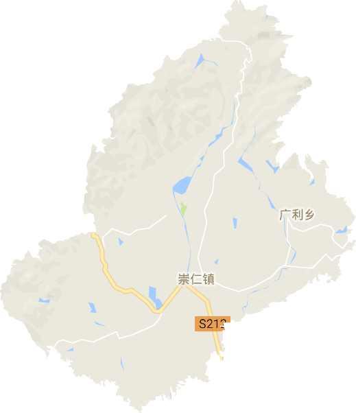 崇仁镇电子地图