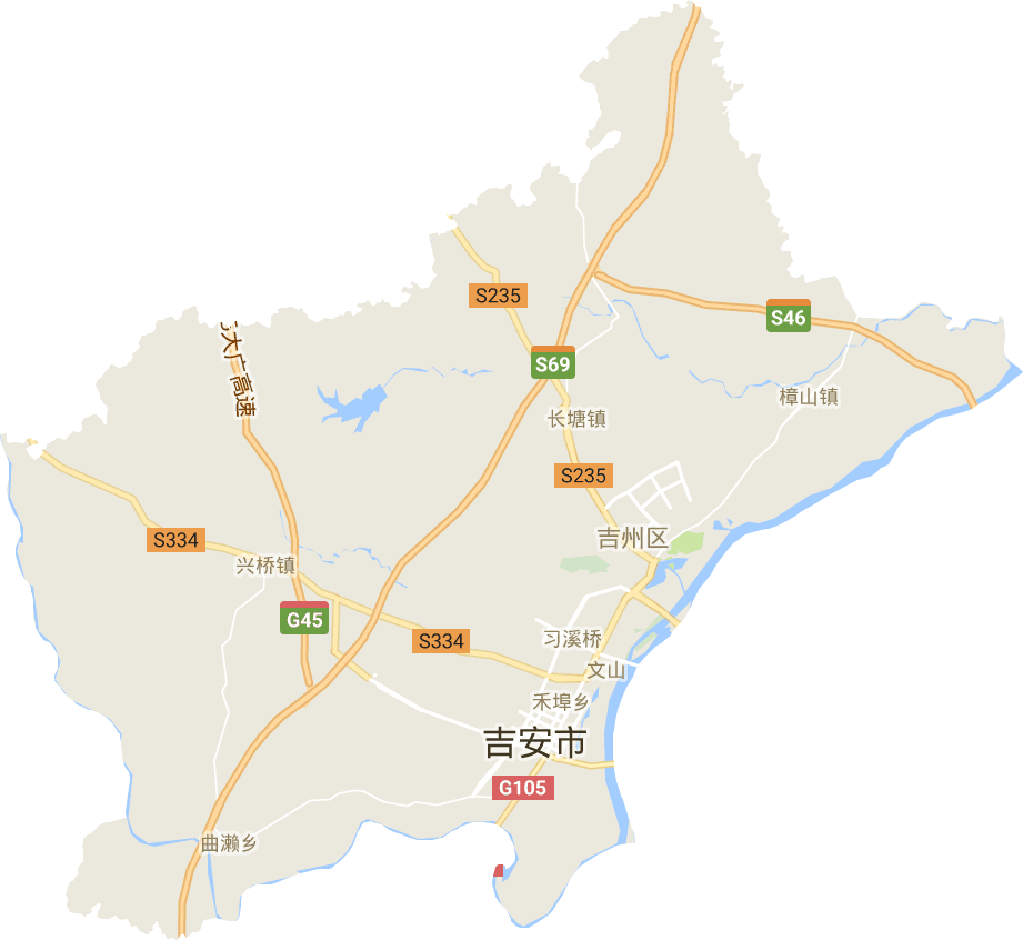 吉州区电子地图