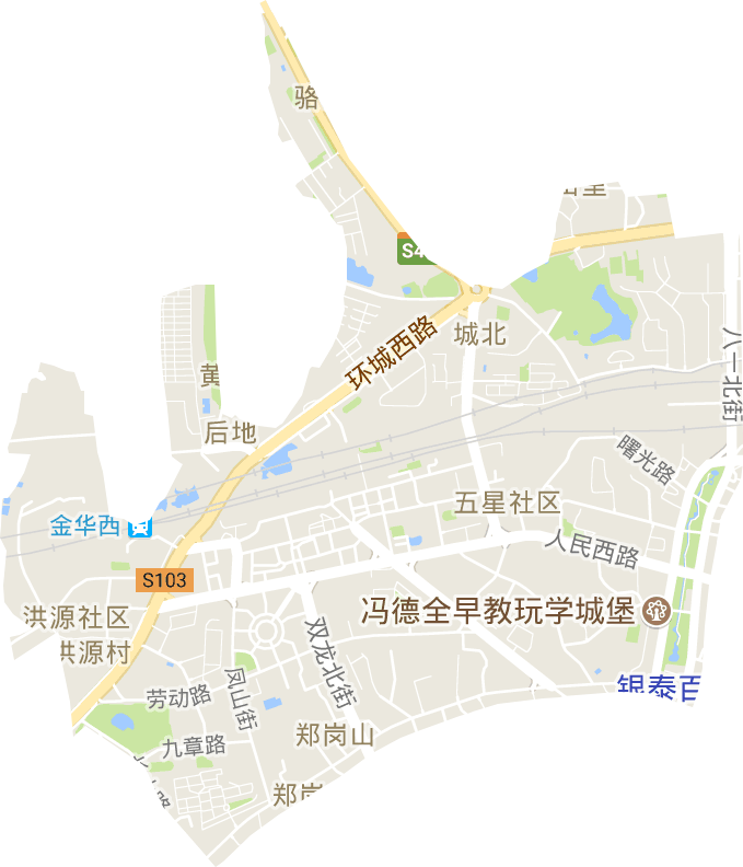城北街道电子地图