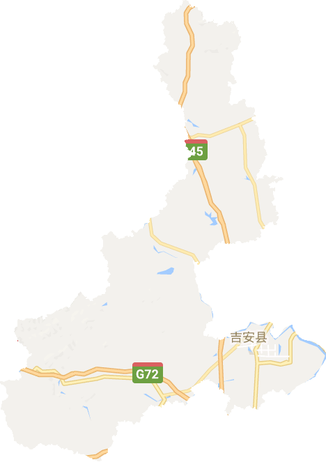 吉安县电子地图