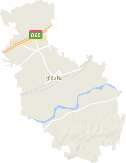 孝顺镇电子地图