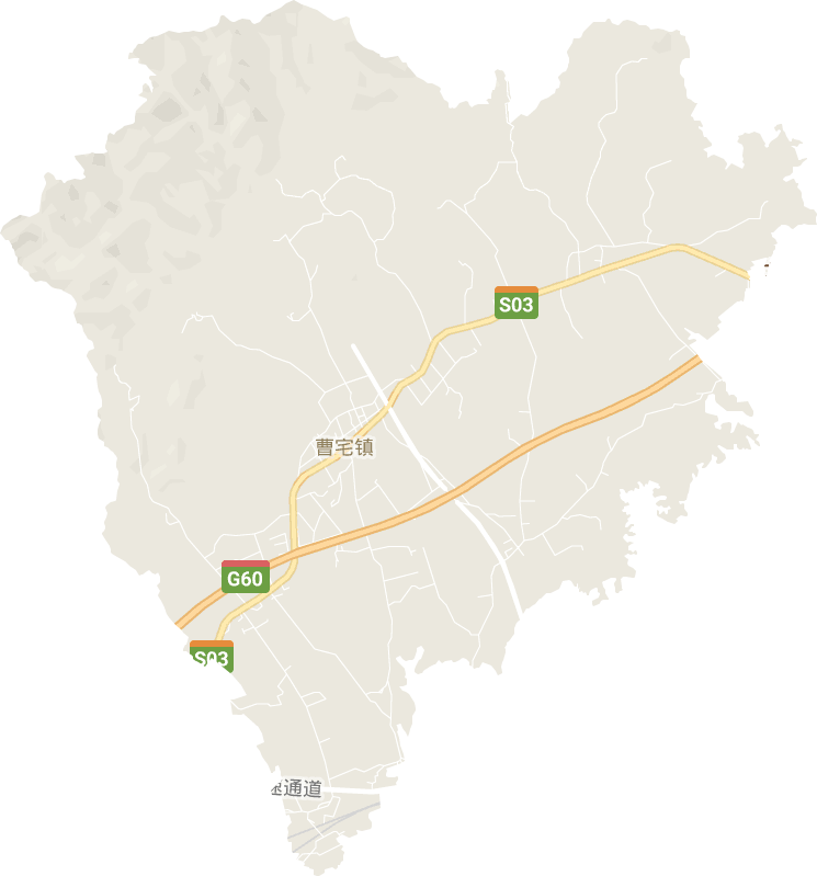 曹宅镇电子地图