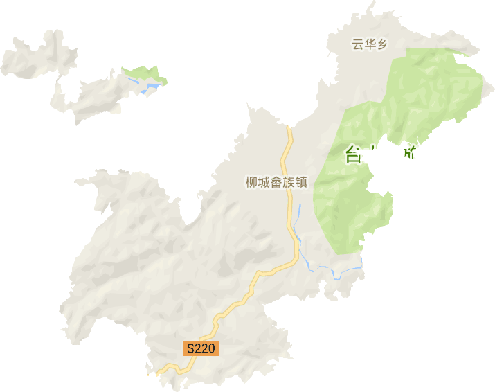 柳城畲族镇电子地图