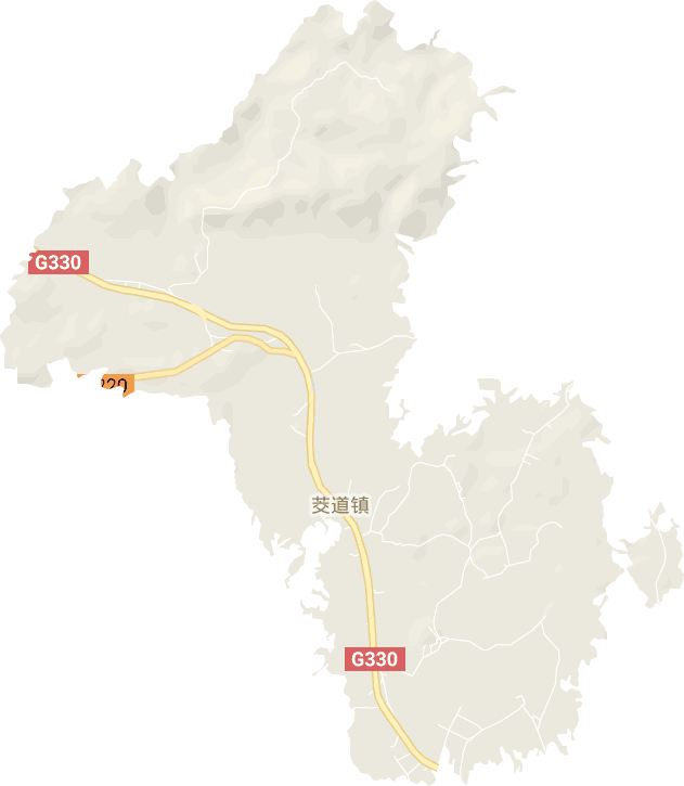 茭道镇电子地图
