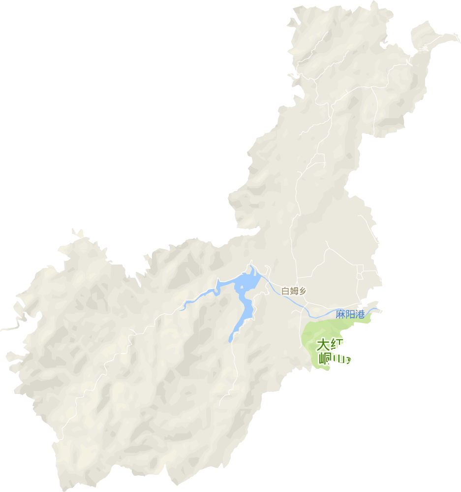 白姆乡电子地图