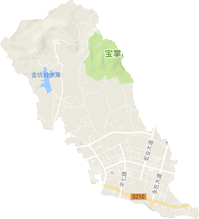 仙华街道电子地图