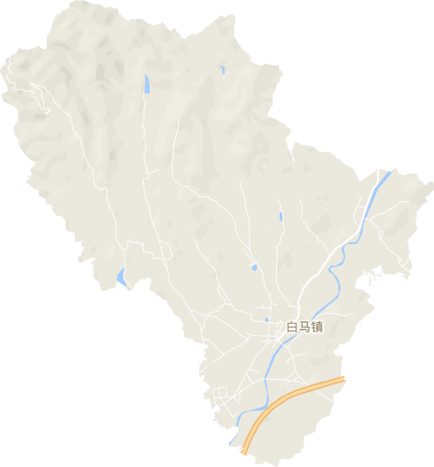 白马镇电子地图
