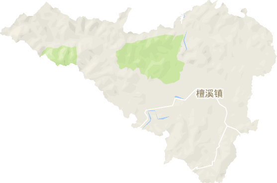 檀溪镇电子地图