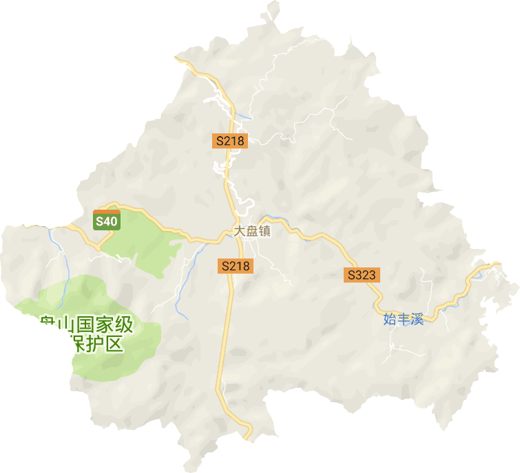 大盘镇电子地图