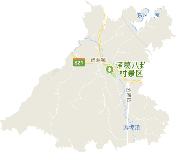 诸葛镇电子地图