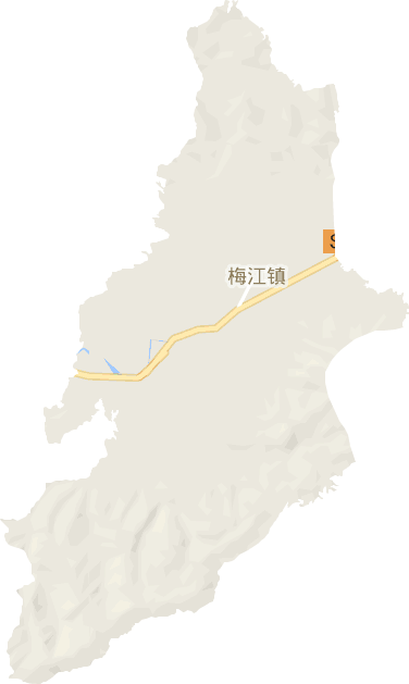 梅江镇电子地图