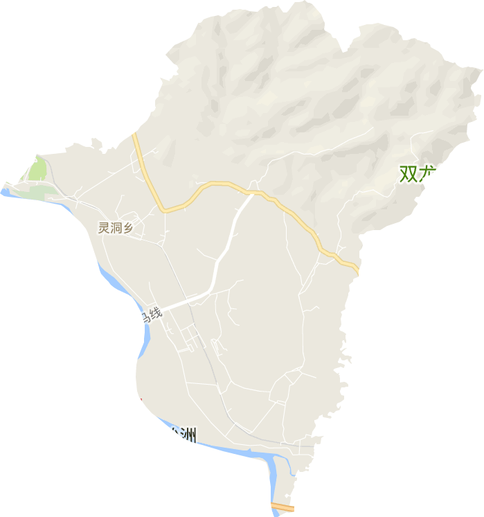 灵洞乡电子地图