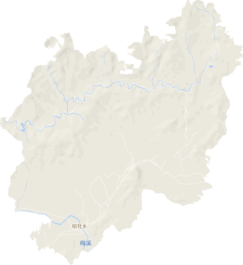 柏社乡电子地图