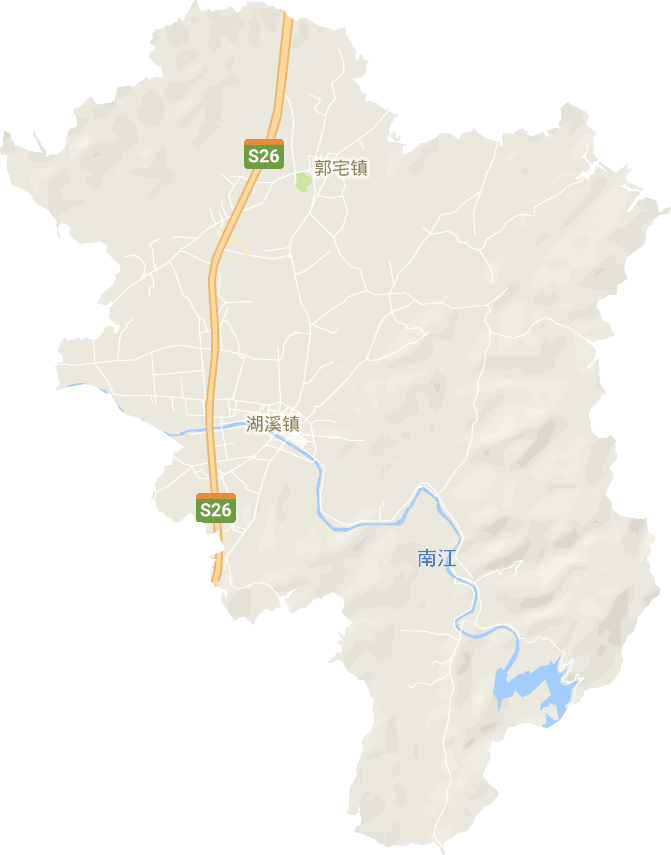 湖溪镇电子地图