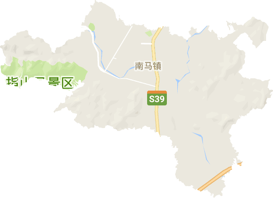 南马镇电子地图
