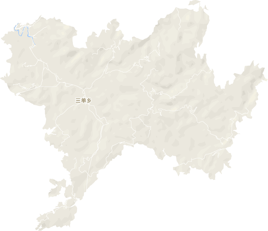 三单乡电子地图