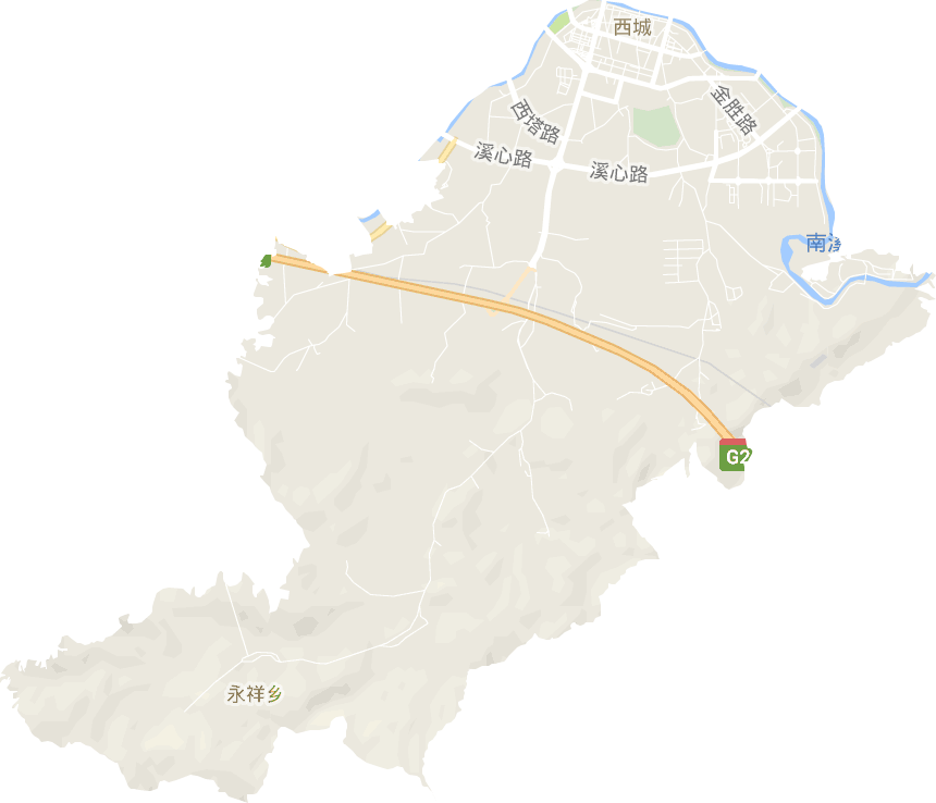 江南街道电子地图