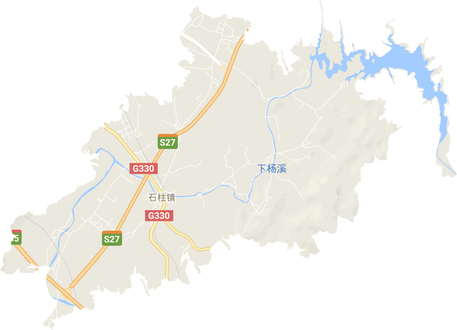 石柱镇电子地图