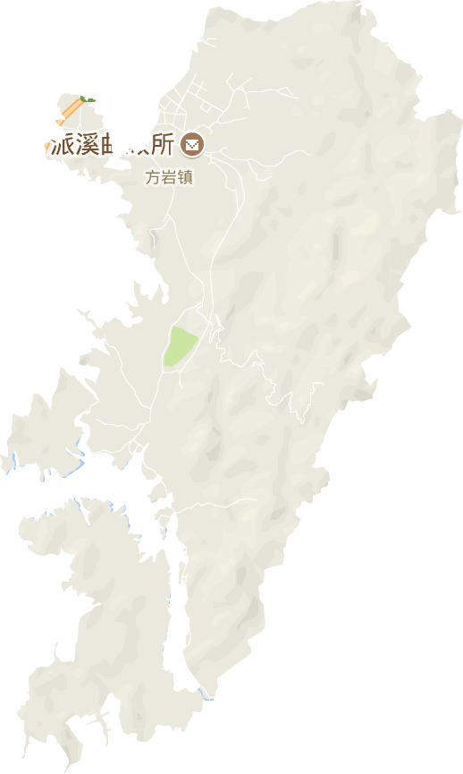 方岩镇电子地图