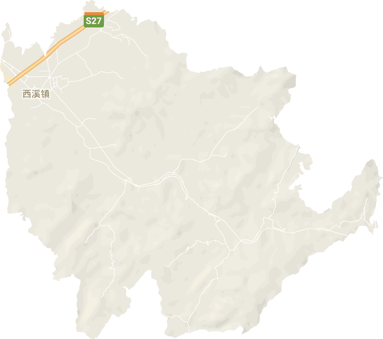 西溪镇电子地图