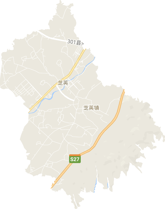 芝英镇电子地图