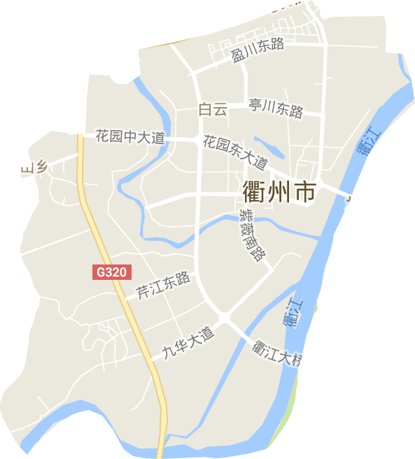 白云街道电子地图